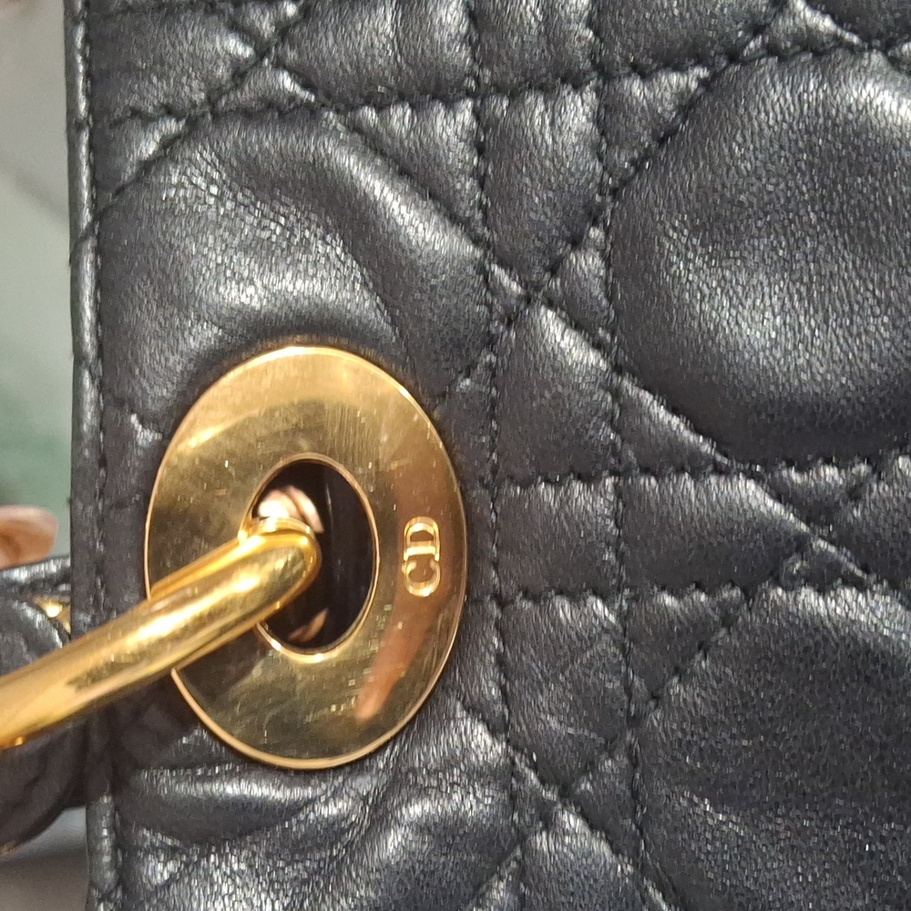 Dior Black Quilted Handbag - Picture 10 of 16